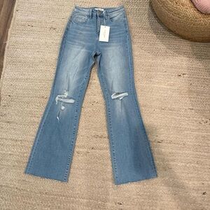 Flying Monkey Light Blue Flare Jeans